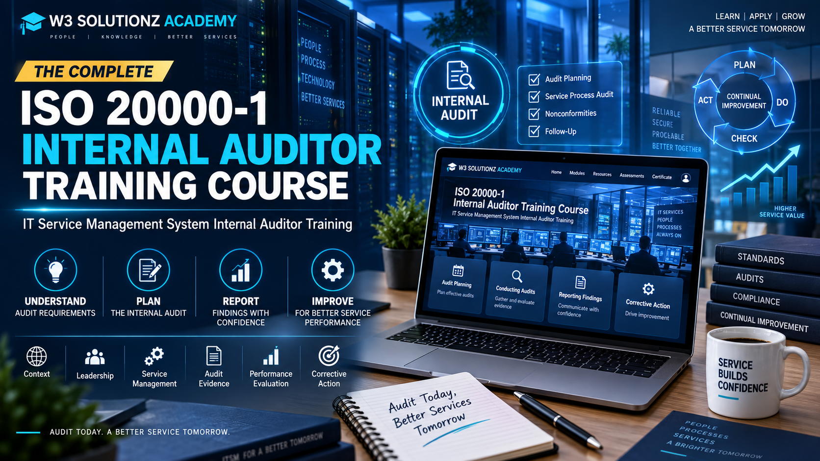 ISO/IEC 20000-1:2018 Service Management Systems Internal Auditor