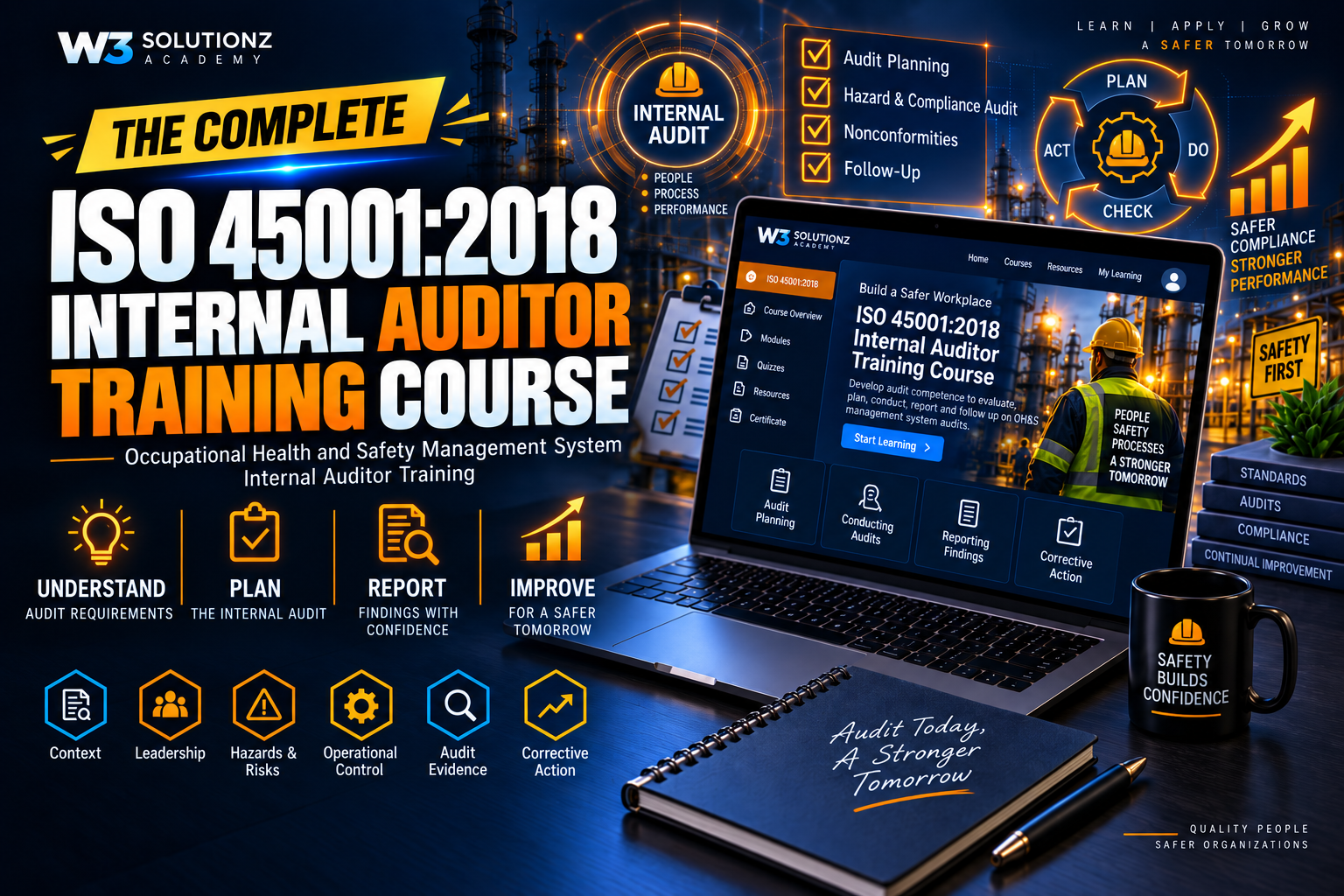 ISO 45001:2018 Occupational Health and Safety Management Systems Internal Auditor