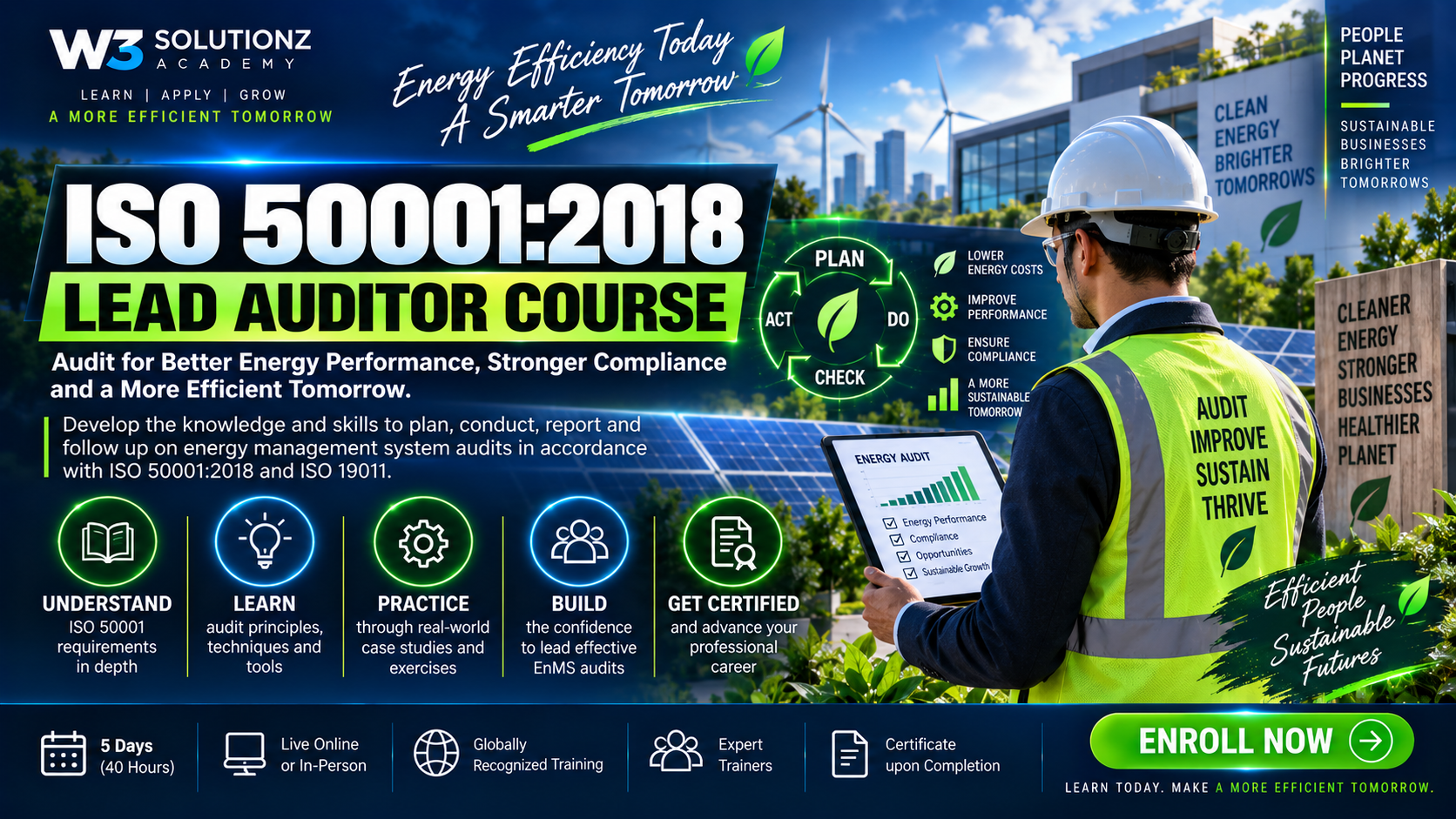 ISO 50001:2018 Lead Auditor Training
