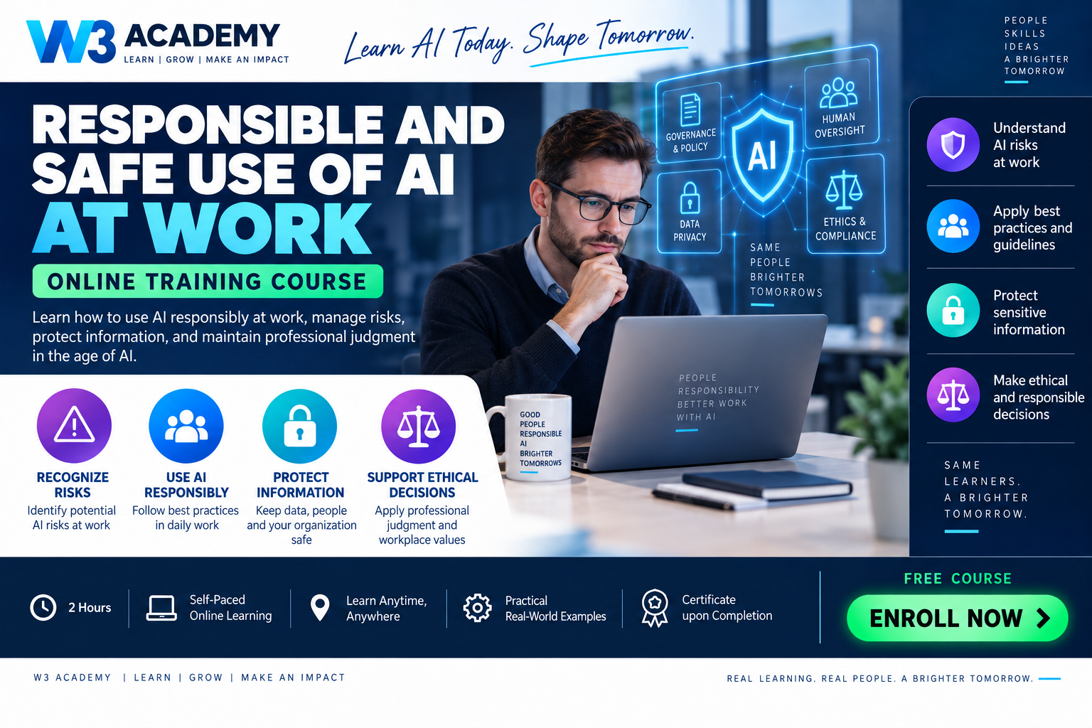 Responsible and Safe Use of AI at Work