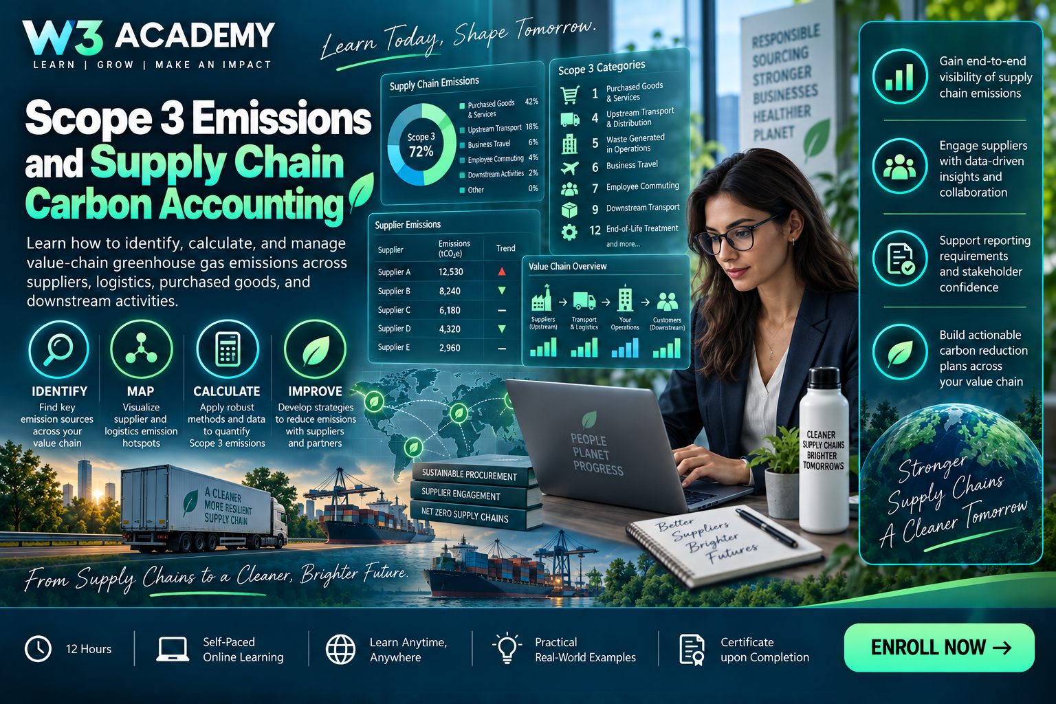 Scope 3 Emissions and Supply Chain Carbon Accounting