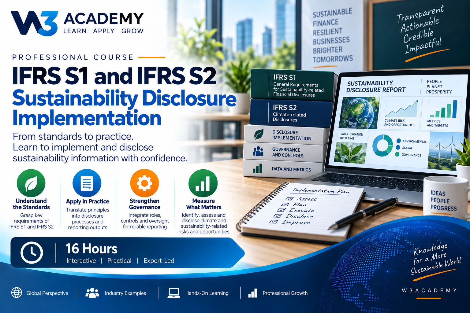 IFRS S1 and IFRS S2 Sustainability Disclosure Implementation